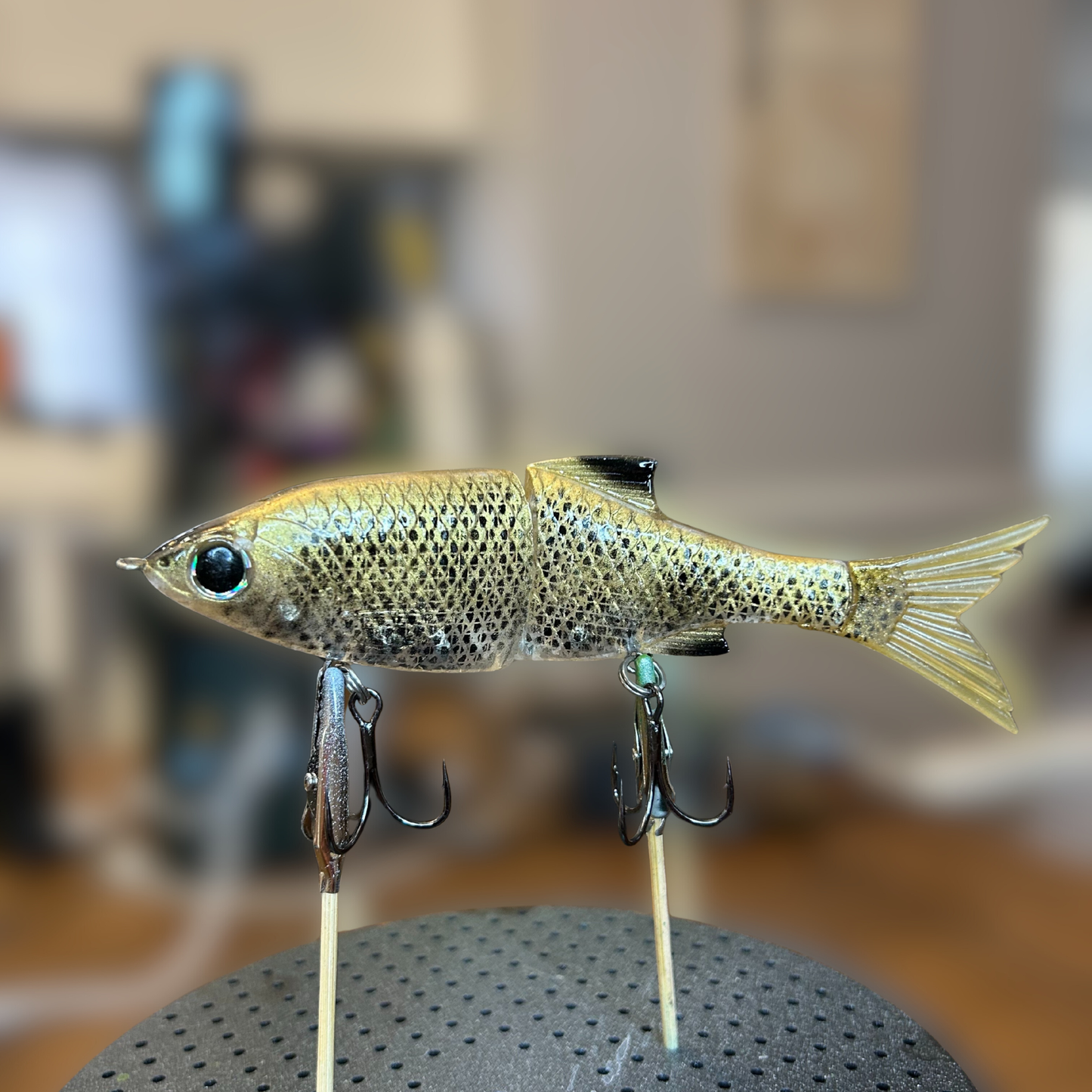5.25" Golden Shiner Glidebait