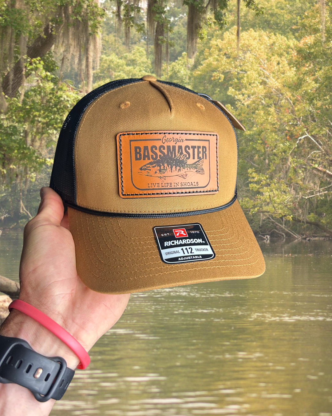 Shoal Bass Patch Hats richardson 112's