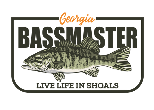 Shoal Bass Stickers 3"x4"